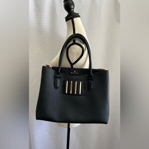 Women’s CELINE DION black Interval Satchel‎ bag shoulder crossbody